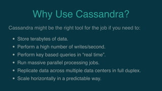 Deep Dive into Cassandra | PDF