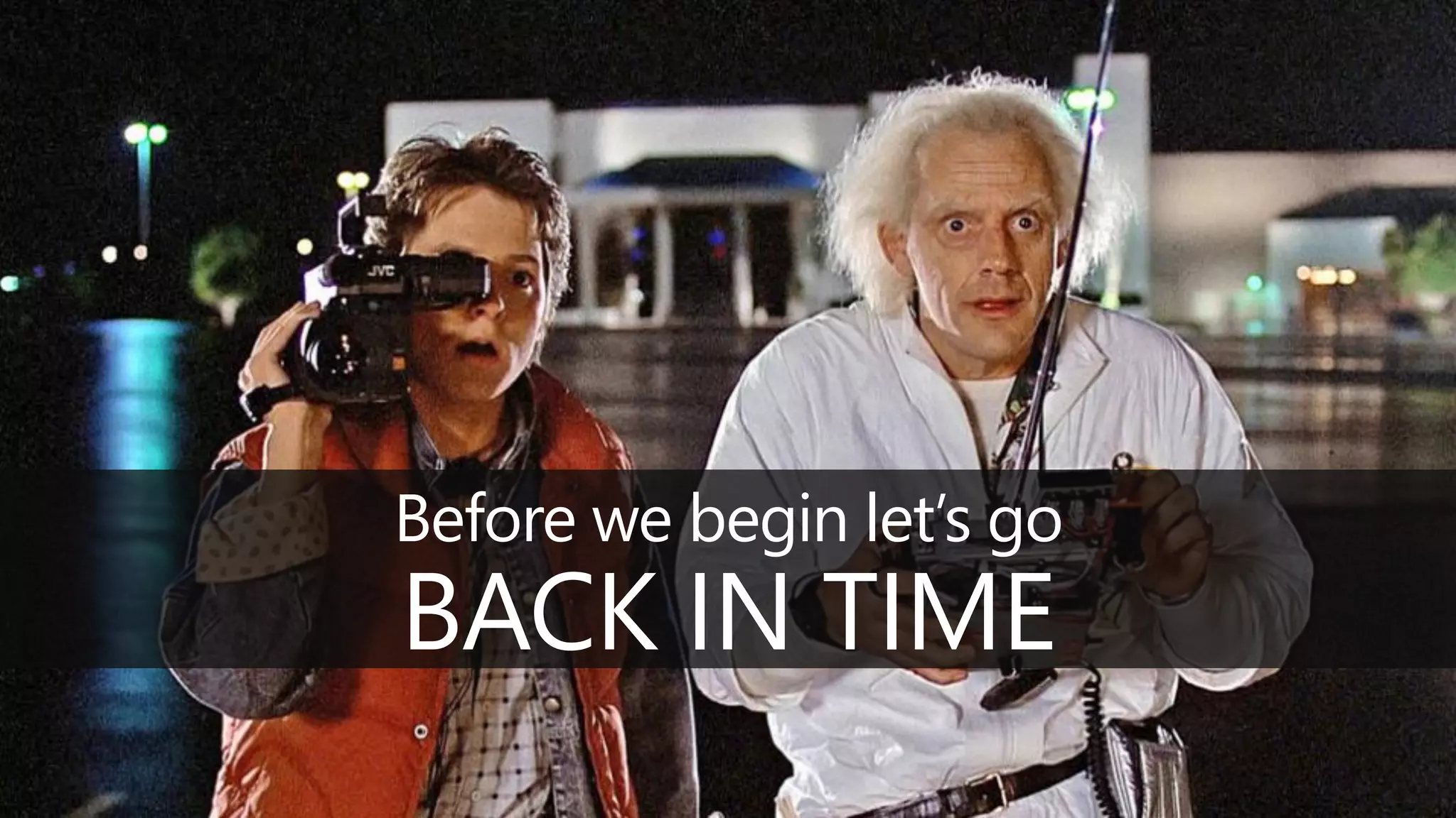 @valleelp
Before we begin let’s go
BACK IN TIME
 