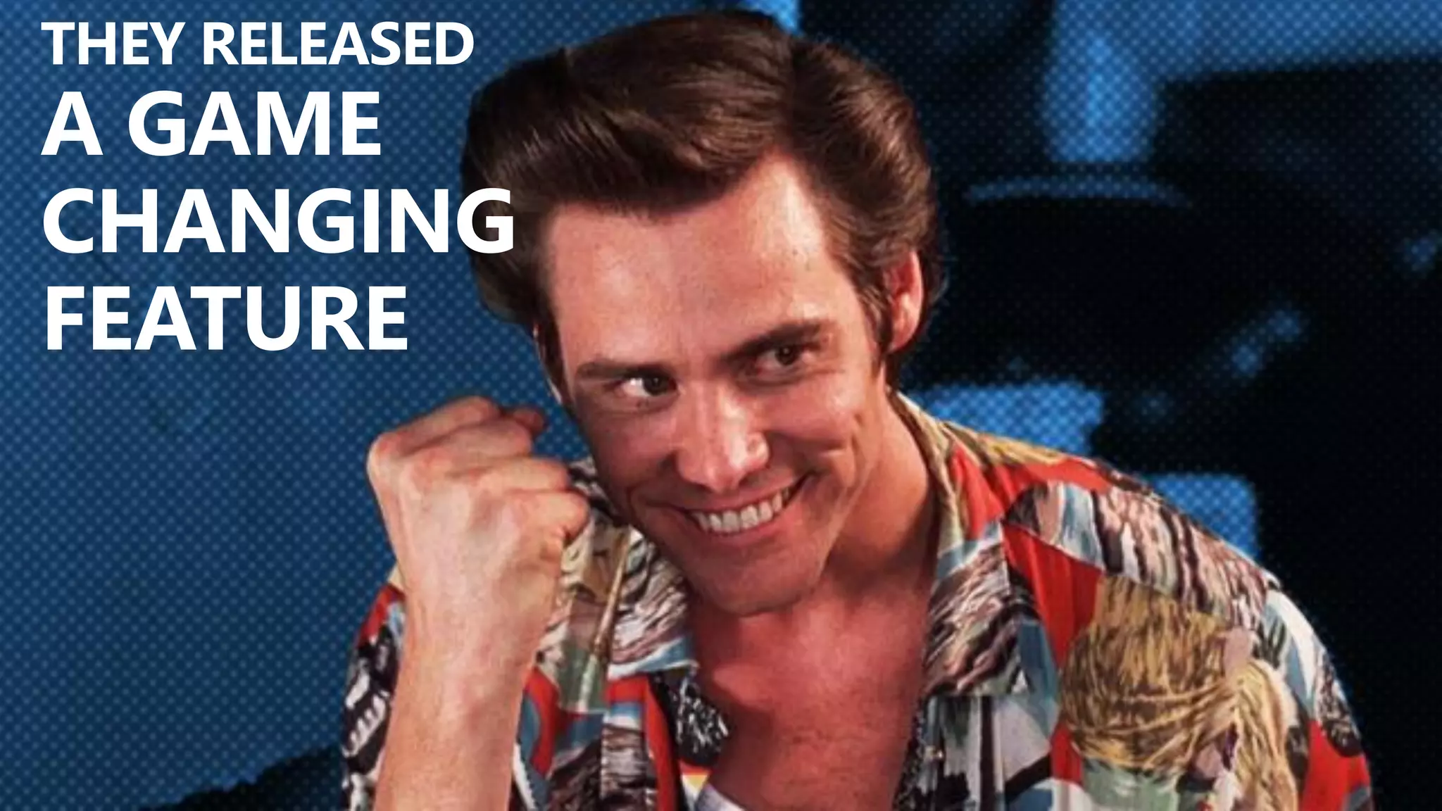 @valleelp
THEY RELEASED
A GAME
CHANGING
FEATURE
 