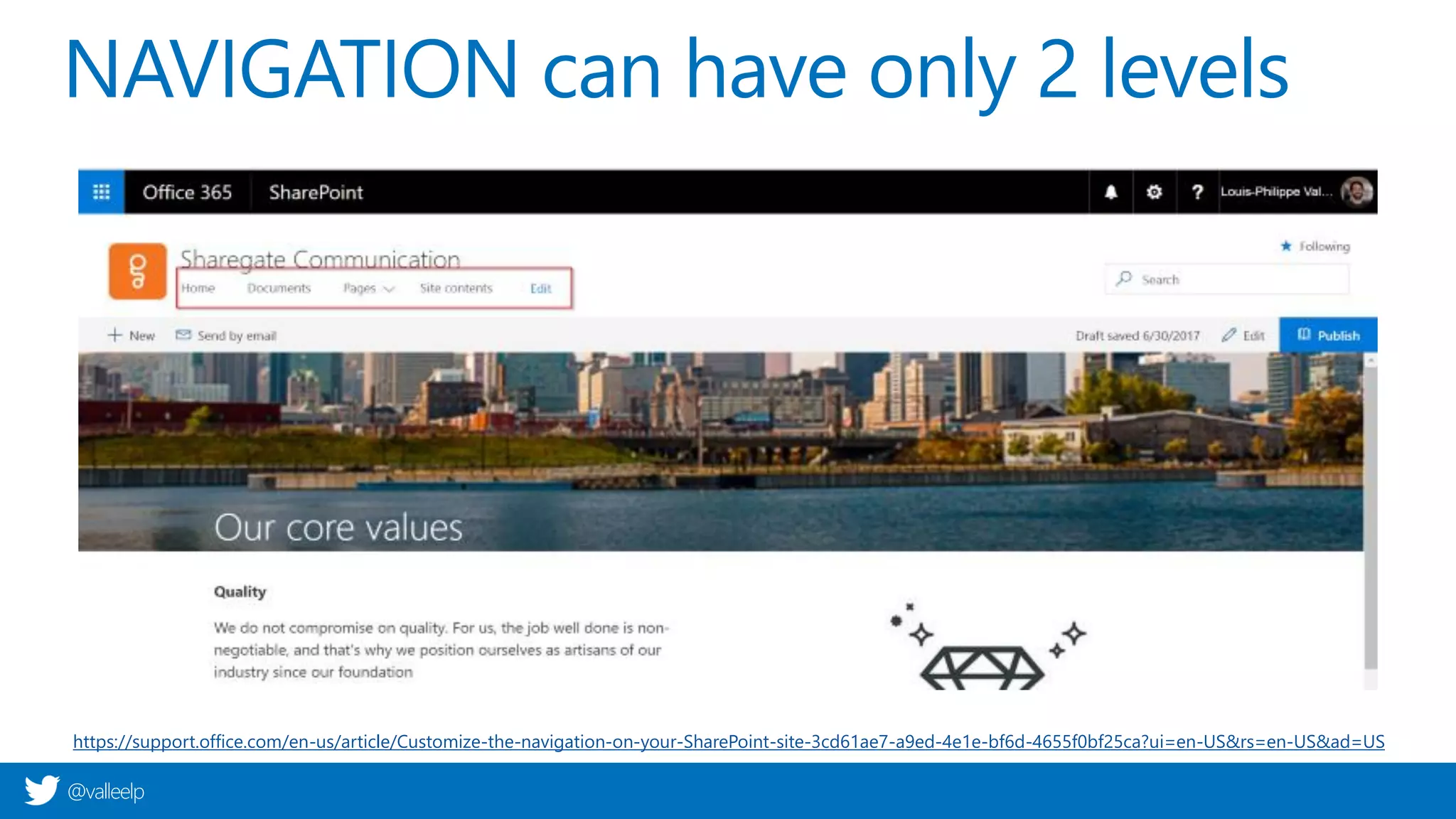 @valleelp
NAVIGATION can have only 2 levels
https://support.office.com/en-us/article/Customize-the-navigation-on-your-SharePoint-site-3cd61ae7-a9ed-4e1e-bf6d-4655f0bf25ca?ui=en-US&rs=en-US&ad=US
 