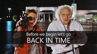 @valleelp
Before we begin let’s go
BACK IN TIME
 