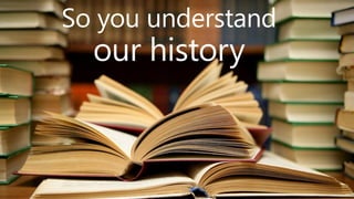 @valleelp
So you understand
our history
 