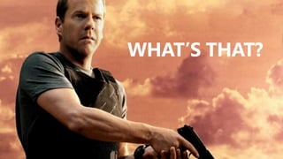 @valleelp
WHAT’S THAT?
 