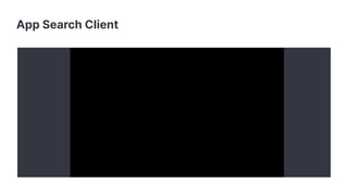 App Search Client
 