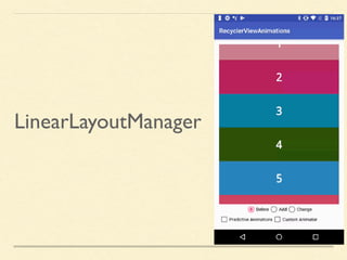 Deep Dive Into LayoutManager for RecyclerView | PDF
