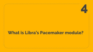 What is Libra’s Pacemaker module?
4
 