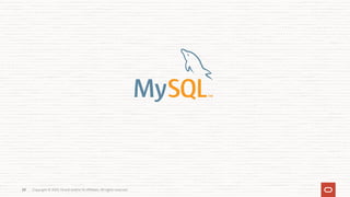 39 Copyright © 2023, Oracle and/or its affiliates. All rights reserved.
39
 