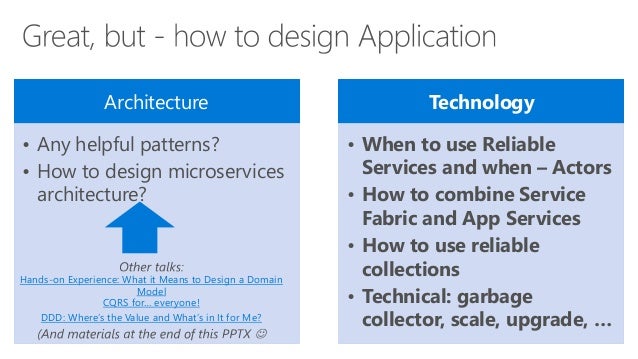 deep dive into service fabric after 2 years event driven design patterns java