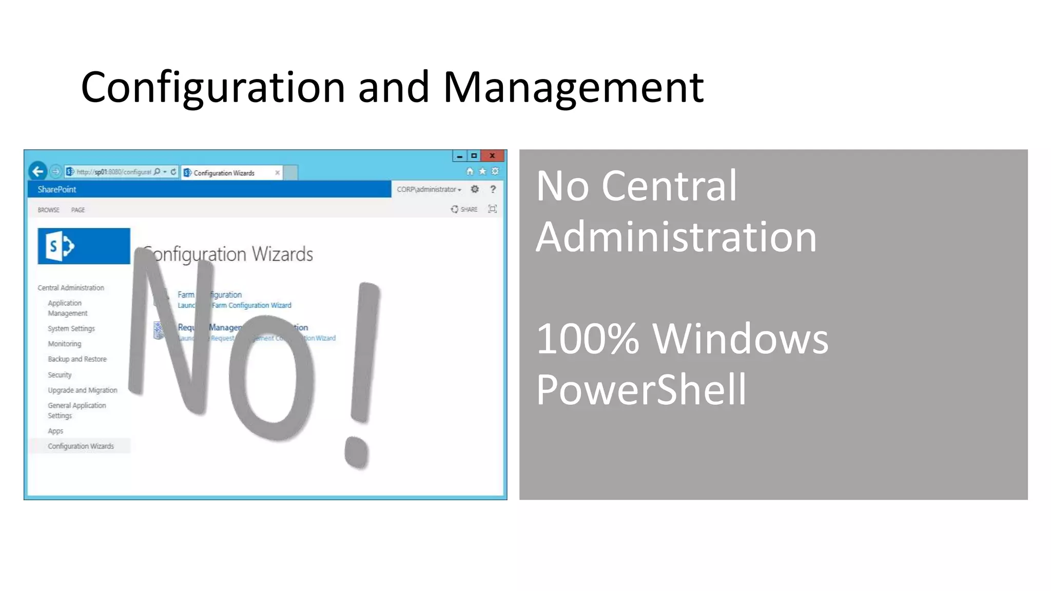 Configuration and Management 
