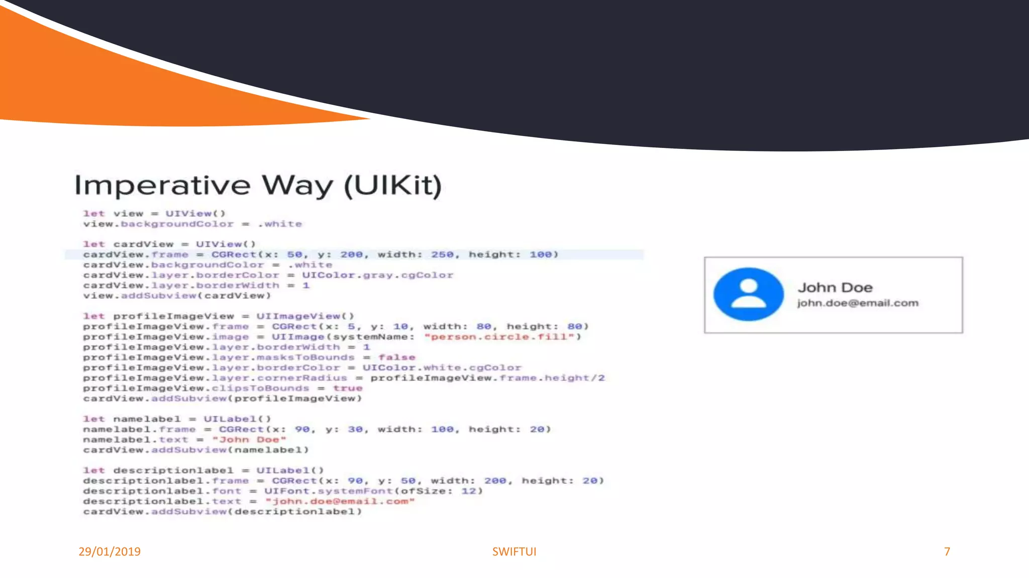 29/01/2019 SWIFTUI 7
 