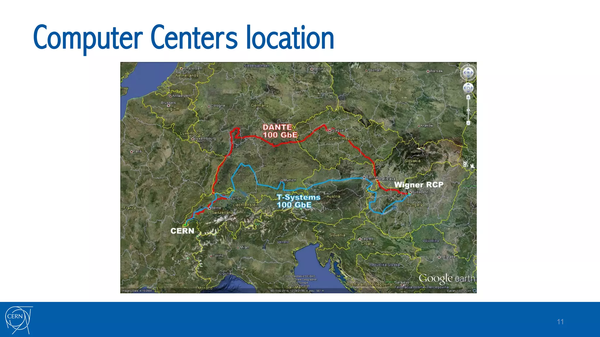 Computer Centers location
11
 