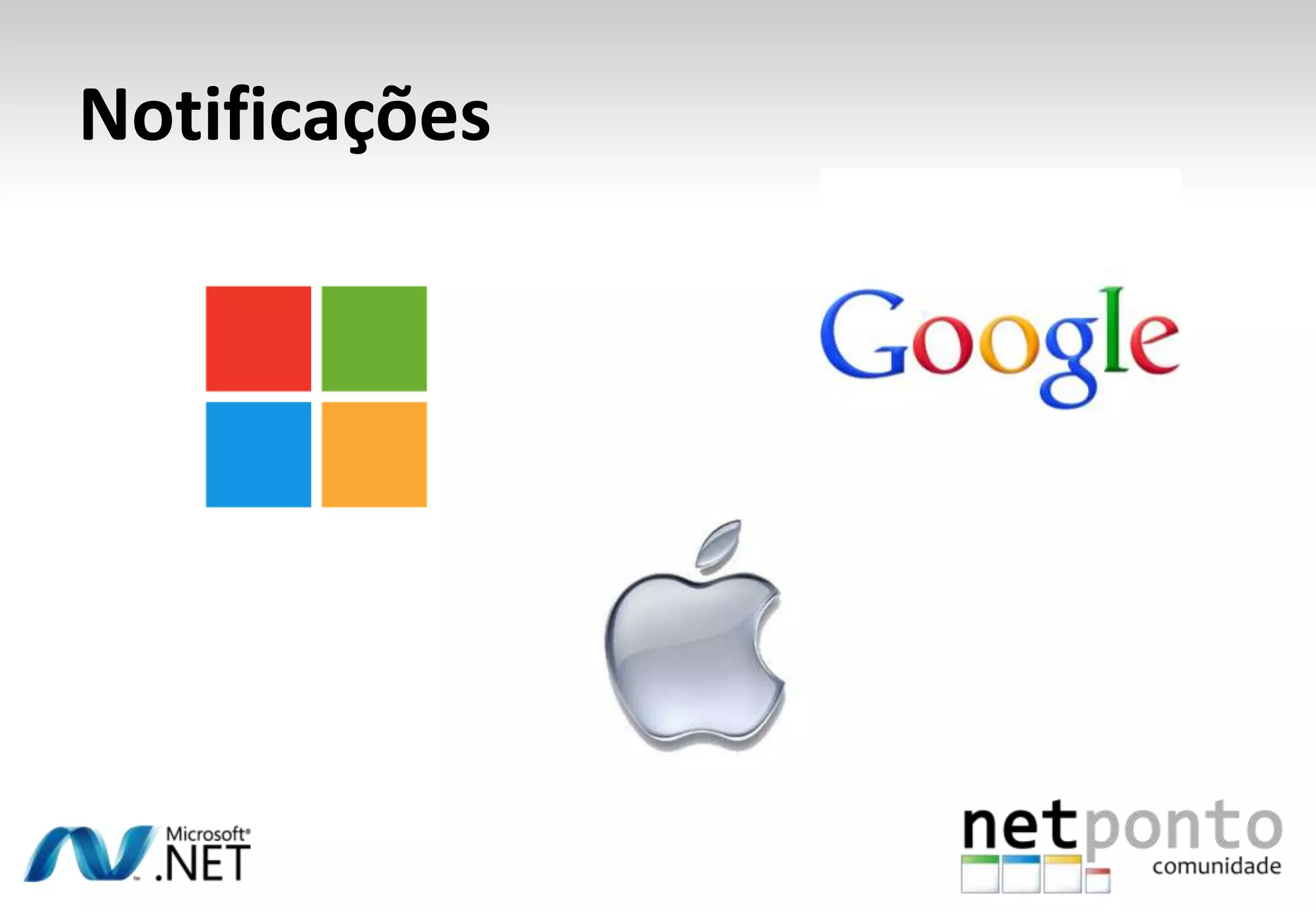 Notificações

 