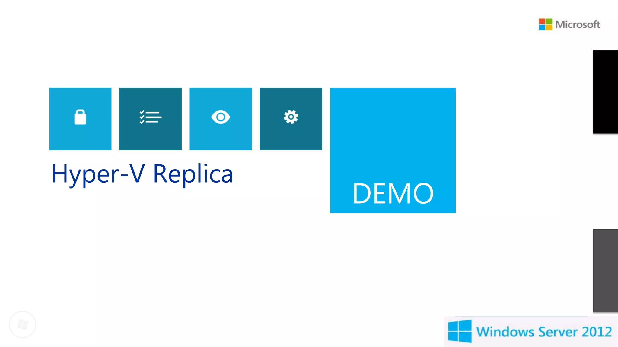 Hyper-V Replica
                  DEMO
 