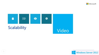 Scalability
              Video
 