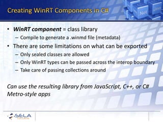 Deep Dive into WinRT | PPTX