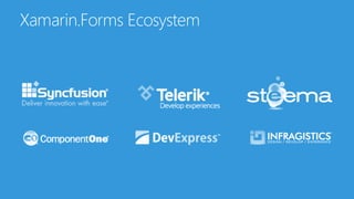 Xamarin.Forms Ecosystem
 
