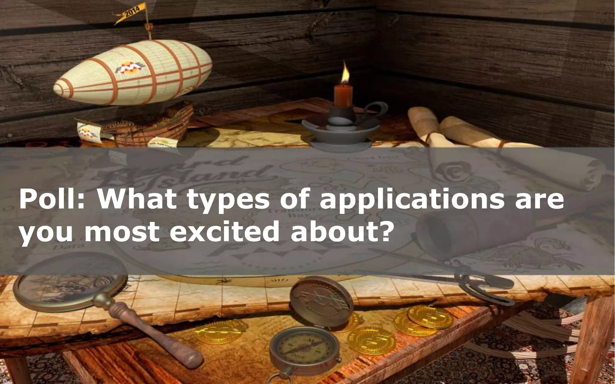 Poll: What types of applications are
you most excited about?

Create harmony between data and applications

#fmewebinar

 