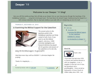  The Lord’s Prayer  The Heidelberg   Catechism (1563)129 questions52 Lord’s Day Readings