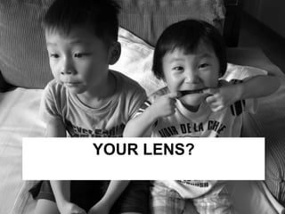 YOUR LENS? 
 