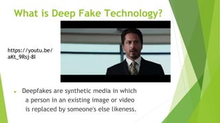 Deep fake | PPTX
