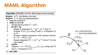 MAML Algorithm
 