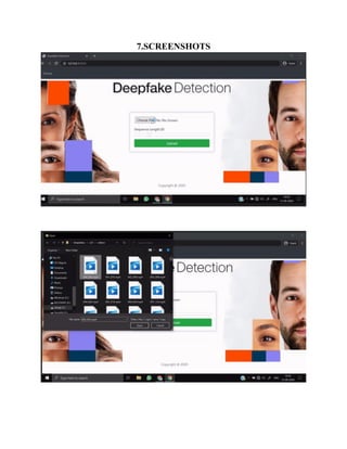 DEEP FAKE IMAGES AND VIDEOS DETECTION USING DEEP LEARNING TECHNIQUES.docx