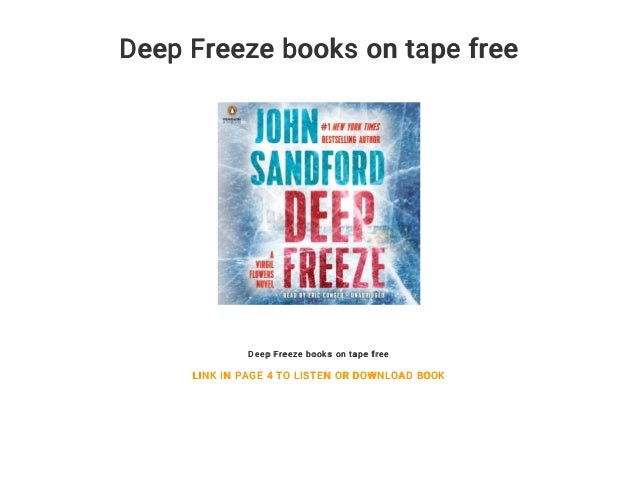 Download Deep Freeze John Sandford Free Books