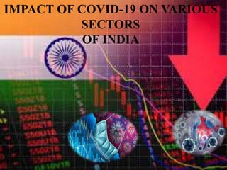 Impact of COVID-19 on Indian Economy | PPTX