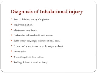 Burns anaesthesia and management presentation | PPTX