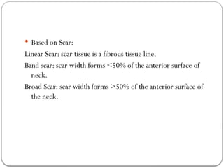 Scar Form Basic Burns anaesthesia and management presentation | PPTX
