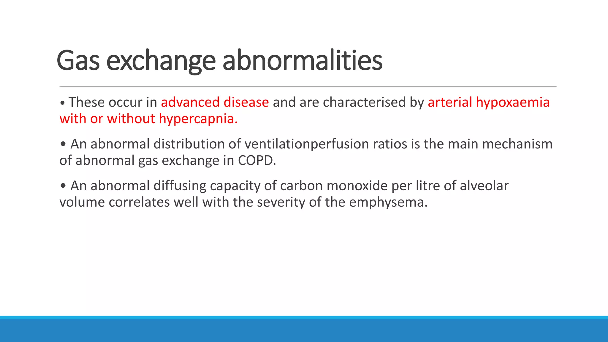 CHRONIC OBSTRUCTIVE PULMONARY DISEASE | PPTX