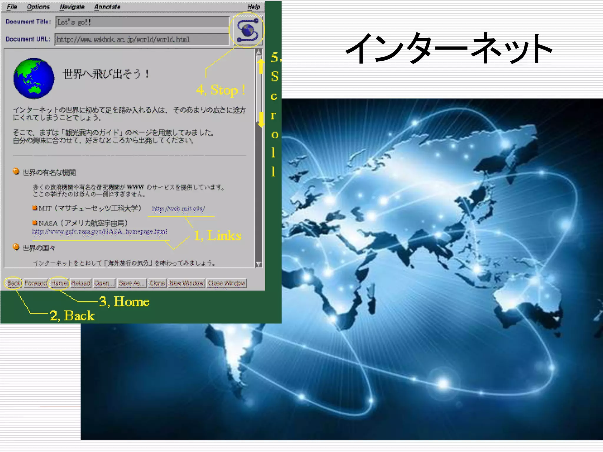 インターネット 
 