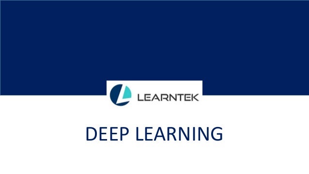 deep learning online training