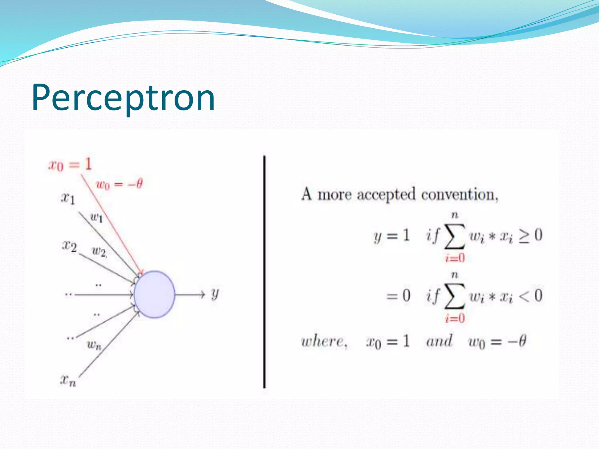Perceptron
 