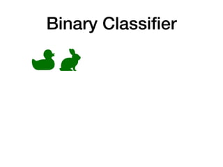 Binary Classifier
 