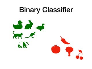 Binary Classifier
 