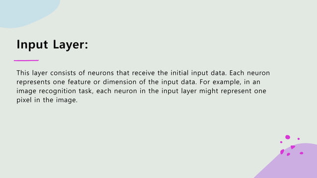 Deep learning intro and examples and types | PPT