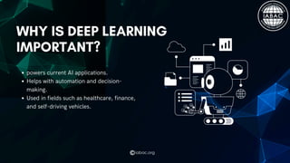 Deep Learning about| IABAC Certification | PDF