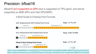 bfloat16 isn’t supported on GPU (but is supported on TPU gen3, and will be
supported on AMD GPU and Intel CPU/NNP).
Precision: bfloat16
https://www.nextplatform.com/2019/07/15/intel-prepares-to-graft-googles-bfloat16-onto-processors/
https://www.techpowerup.com/260344/future-amd-gpu-architecture-to-implement-bfloat16-hardware
 