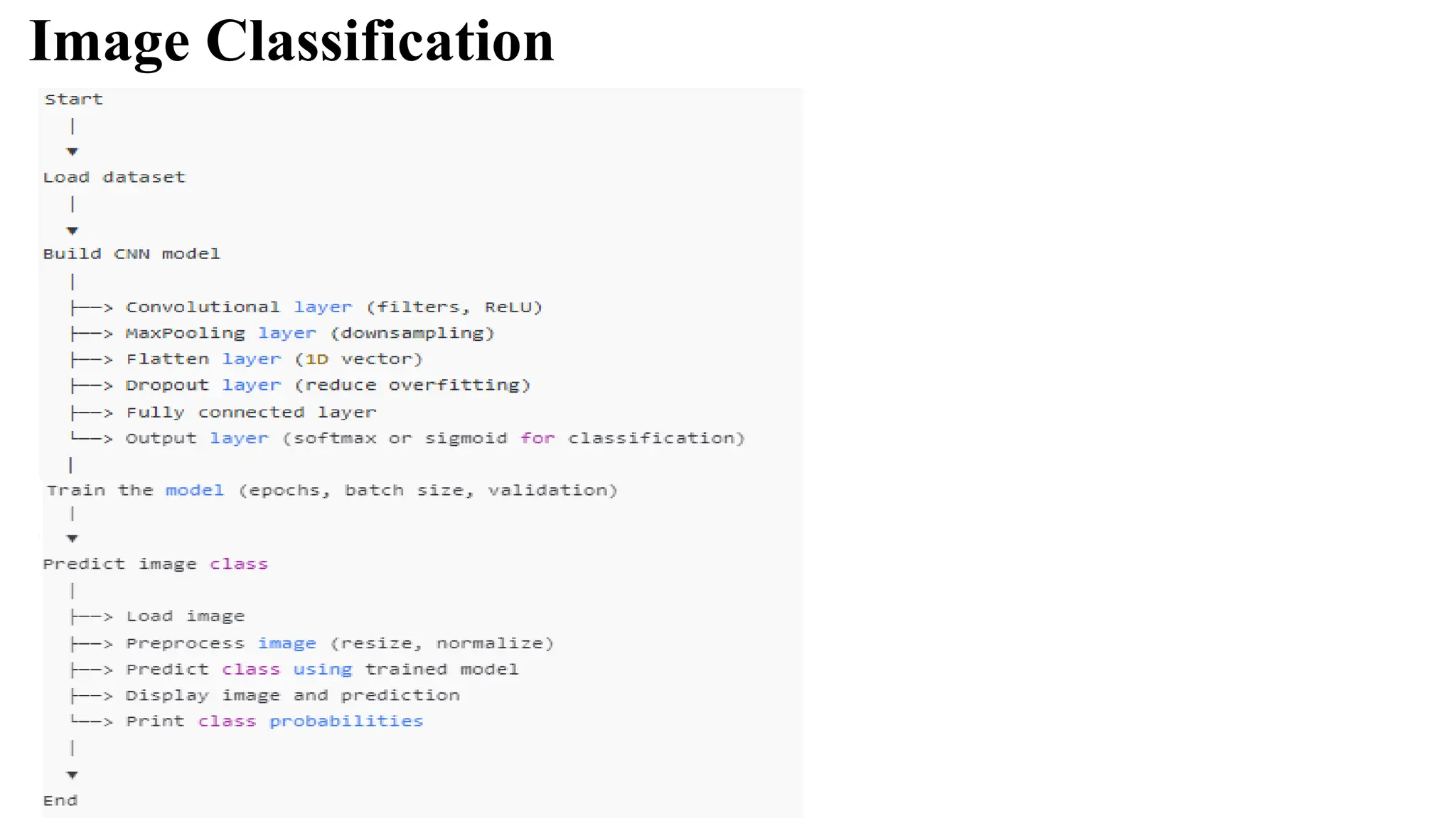 Image Classification
 