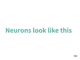 !103
Neurons look like this
 