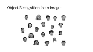 Object Recognition in an image.
 