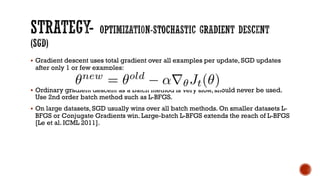 Sgd Example Deep learning architectures | PDF