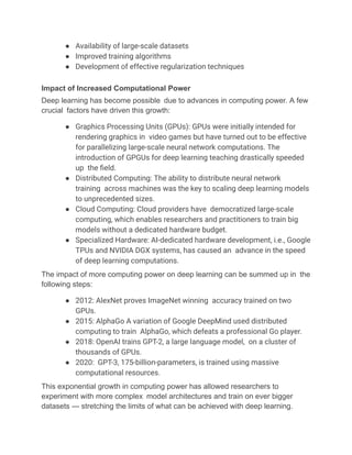 Deep Learning Explained-History, Key Components, Applications, Benefits ...