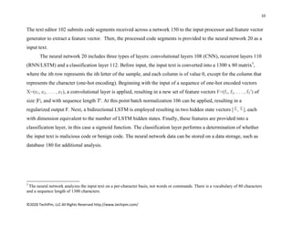 Deep Learning for Cybersecurity Innovation Insights from Patents | PPT