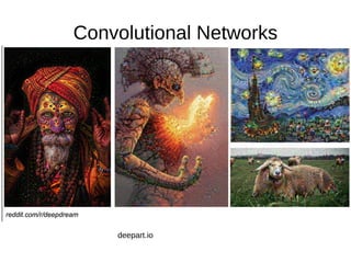 Convolutional Networks
deepart.io
 