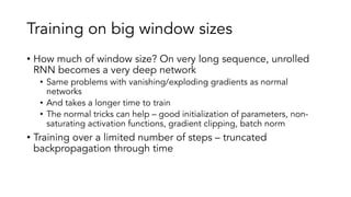 Sequence Modelling with Deep Learning | PDF