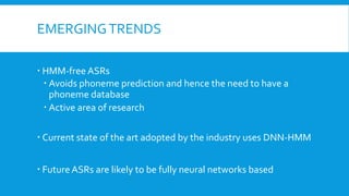 Deep Learning For Speech Recognition | PDF