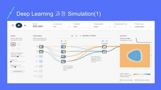 Deep Learning 과정 Simulation(1)
 