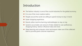 Deep learning in fashion industry | PPT